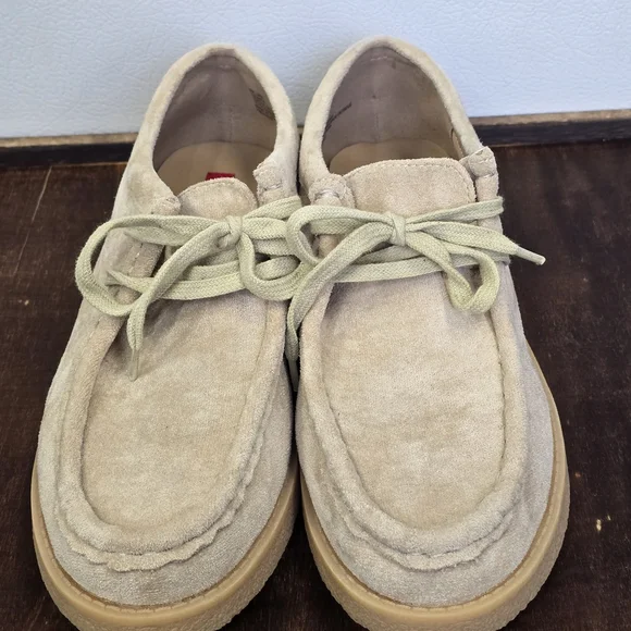 Womens UNIONBAY Tan Suede Shoes - Picture 2 of 6